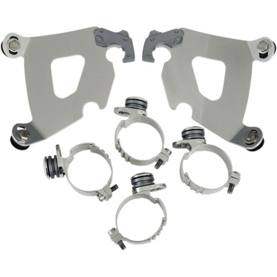Set de montare TRIGGER-LOCK BULLET-FAIRING polisat MEMPHIS SHADES MEK1994 Set de montare TRIGGER-LOCK BULLET-FAIRING polisat MEMPHIS SHADES MEK1994