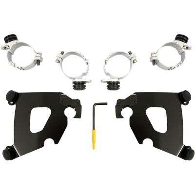 Set de montaj TRIGGER-LOCK cafe-fairing negru MEMPHIS SHADES MEB1994 Set de montaj TRIGGER-LOCK cafe-fairing negru MEMPHIS SHADES MEB1994
