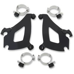 Set de montaj TRIGGER-LOCK BULLET-FAIRING negru MEMPHIS SHADES MEB1998 Set de montaj TRIGGER-LOCK BULLET-FAIRING negru MEMPHIS SHADES MEB1998