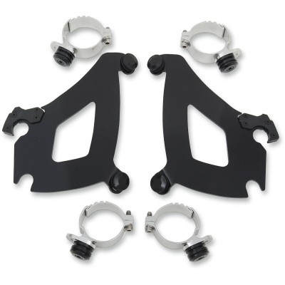 Set de montaj TRIGGER-LOCK BULLET-FAIRING negru MEMPHIS SHADES MEB1998 Set de montaj TRIGGER-LOCK BULLET-FAIRING negru MEMPHIS SHADES MEB1998