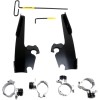 Set de montare TRIGGER-LOCK MEMPHIS FATS/SLIM-WINDSHIELD negru MEMPHIS SHADES MEB2005