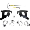 Set de montare TRIGGER-LOCK cafe-fairing negru MEMPHIS SHADES MEB2003
