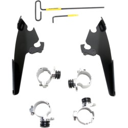 Set de montaj TRIGGER-LOCK MEMPHIS FATS/SLIM-WINDSHIELD negru MEMPHIS SHADES MEB2001 Set de montaj TRIGGER-LOCK MEMPHIS FATS/SLIM-WINDSHIELD negru MEMPHIS SHADES MEB2001