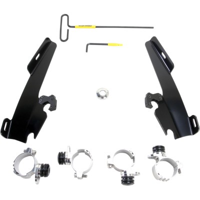 Set de montare TRIGGER-LOCK BATWING-FAIRING negru MEMPHIS SHADES MEB1999 Set de montare TRIGGER-LOCK BATWING-FAIRING negru MEMPHIS SHADES MEB1999