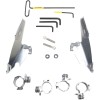 Set de montare TRIGGER-LOCK BATWING-FAIRING polisat MEMPHIS SHADES MEK2009