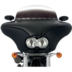 Carcasă înlocuitoare batwing neagră MEMPHIS SHADES MEM7161 Carcasă înlocuitoare batwing neagră MEMPHIS SHADES MEM7161