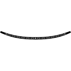 Bandă decorativă pentru parbriz OEM-FAIRING CHAIN neagră MEMPHIS SHADES MEB0944 Bandă decorativă pentru parbriz OEM-FAIRING CHAIN neagră MEMPHIS SHADES MEB0944