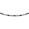 Bandou decorativ pentru parbriz OEM-FAIRING SLOTS negru MEMPHIS SHADES MEB0974 thumb