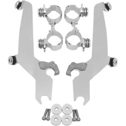 Set de montaj TRIGGER-LOCK SPORTSHIELD-WINDSHIELD polisat MEMPHIS SHADES MEM8917 Set de montaj TRIGGER-LOCK SPORTSHIELD-WINDSHIELD polisat MEMPHIS SHADES MEM8917
