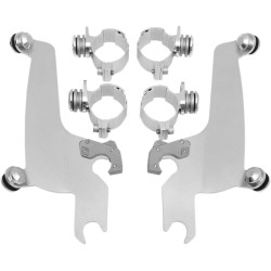 Set de montaj TRIGGER-LOCK SPORTSHIELD-WINDSHIELD polisat MEMPHIS SHADES MEM8925