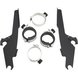 Set de montaj TRIGGER-LOCK BATWING-FAIRING negru MEMPHIS SHADES MEM8992