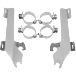 Set de montaj TRIGGER-LOCK BATWING-FAIRING polisat MEMPHIS SHADES MEK1904 Set de montaj TRIGGER-LOCK BATWING-FAIRING polisat MEMPHIS SHADES MEK1904