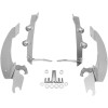 Set de montaj TRIGGER-LOCK BATWING-FAIRING polisat MEMPHIS SHADES MEK1908