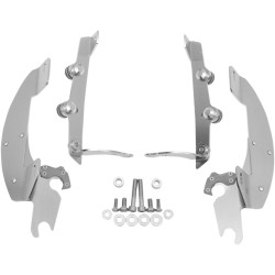 Set de montaj TRIGGER-LOCK BATWING-FAIRING polisat MEMPHIS SHADES MEK1908 Set de montaj TRIGGER-LOCK BATWING-FAIRING polisat MEMPHIS SHADES MEK1908