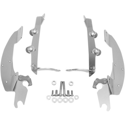 Set de montaj TRIGGER-LOCK BATWING-FAIRING polisat MEMPHIS SHADES MEK1908 Set de montaj TRIGGER-LOCK BATWING-FAIRING polisat MEMPHIS SHADES MEK1908