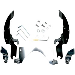 Set de montare TRIGGER-LOCK BATWING-FAIRING negru MEMPHIS SHADES MEK1919