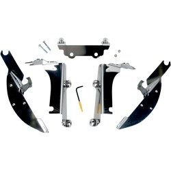 Set de montaj TRIGGER-LOCK BATWING-FAIRING polisat MEMPHIS SHADES MEK1923 Set de montaj TRIGGER-LOCK BATWING-FAIRING polisat MEMPHIS SHADES MEK1923