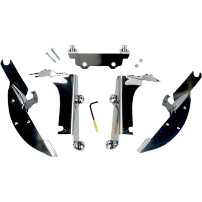 Set de montaj TRIGGER-LOCK BATWING-FAIRING polisat MEMPHIS SHADES MEK1923 Set de montaj TRIGGER-LOCK BATWING-FAIRING polisat MEMPHIS SHADES MEK1923