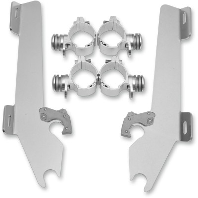 Set de montaj TRIGGER-LOCK BATWING-FAIRING polisat MEMPHIS SHADES MEK1929 Set de montaj TRIGGER-LOCK BATWING-FAIRING polisat MEMPHIS SHADES MEK1929