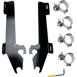Set de montare TRIGGER-LOCK BATWING-FAIRING negru MEMPHIS SHADES MEK1946 Set de montare TRIGGER-LOCK BATWING-FAIRING negru MEMPHIS SHADES MEK1946