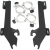 Set de montaj TRIGGER-LOCK BATWING-FAIRING negru MEMPHIS SHADES MEK1954