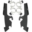 Set de montaj TRIGGER-LOCK MEMPHIS FATS/SLIM-WINDSHIELD negru MEMPHIS SHADES MEB8982 thumb