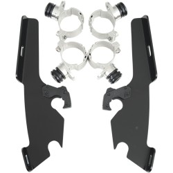 Set de montaj TRIGGER-LOCK MEMPHIS FATS/SLIM-WINDSHIELD negru MEMPHIS SHADES MEB8982 Set de montaj TRIGGER-LOCK MEMPHIS FATS/SLIM-WINDSHIELD negru MEMPHIS SHADES MEB8982