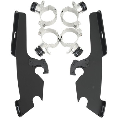 Set de montaj TRIGGER-LOCK MEMPHIS FATS/SLIM-WINDSHIELD negru MEMPHIS SHADES MEB8982 Set de montaj TRIGGER-LOCK MEMPHIS FATS/SLIM-WINDSHIELD negru MEMPHIS SHADES MEB8982