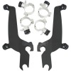Set de montaj TRIGGER-LOCK SPORTSHIELD-WINDSHIELD negru MEMPHIS SHADES MEB8934