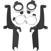 Set de montare TRIGGER-LOCK SPORTSHIELD-WINDSHIELD negru MEMPHIS SHADES MEB8932