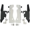 Set de montaj TRIGGER-LOCK MEMPHIS FATS/SLIM-WINDSHIELD negru MEMPHIS SHADES MEB8981