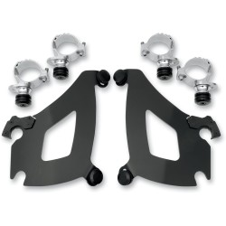 Set de montaj TRIGGER-LOCK BULLET-FAIRING negru MEMPHIS SHADES MEK1965 Set de montaj TRIGGER-LOCK BULLET-FAIRING negru MEMPHIS SHADES MEK1965