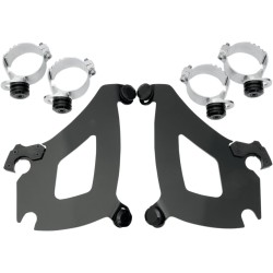 Set de montaj TRIGGER-LOCK BULLET-FAIRING negru MEMPHIS SHADES MEK1963
