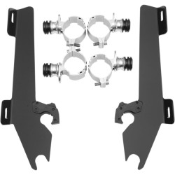 Set de montaj TRIGGER-LOCK BATWING-FAIRING negru MEMPHIS SHADES MEK1967 Set de montaj TRIGGER-LOCK BATWING-FAIRING negru MEMPHIS SHADES MEK1967