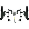 Set de montare TRIGGER-LOCK MEMPHIS FATS/SLIM-WINDSHIELD negru MEMPHIS SHADES MEB8966