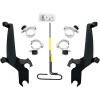 Set de montare TRIGGER-LOCK SPORTSHIELD-WINDSHIELD negru MEMPHIS SHADES MEB8917