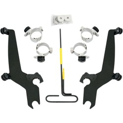 Set de montare TRIGGER-LOCK SPORTSHIELD-WINDSHIELD negru MEMPHIS SHADES MEB8916 Set de montare TRIGGER-LOCK SPORTSHIELD-WINDSHIELD negru MEMPHIS SHADES MEB8916