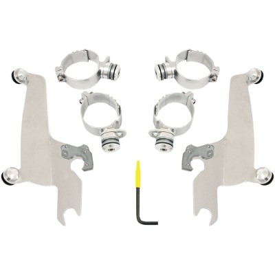 Set de montare TRIGGER-LOCK SPORTSHIELD-WINDSHIELD polisat MEMPHIS SHADES MEK1988 Set de montare TRIGGER-LOCK SPORTSHIELD-WINDSHIELD polisat MEMPHIS SHADES MEK1988