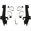 Set de montaj TRIGGER-LOCK BATWING-FAIRING negru MEMPHIS SHADES MEB1990