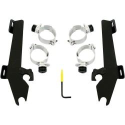 Set de montaj TRIGGER-LOCK BATWING-FAIRING negru MEMPHIS SHADES MEB1990 Set de montaj TRIGGER-LOCK BATWING-FAIRING negru MEMPHIS SHADES MEB1990