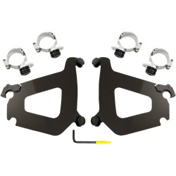 Set de montaj TRIGGER-LOCK BULLET-FAIRING negru MEMPHIS SHADES MEB2010 Set de montaj TRIGGER-LOCK BULLET-FAIRING negru MEMPHIS SHADES MEB2010