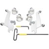 Set de montare TRIGGER-LOCK SPORTSHIELD-WINDSHIELD polisat MEMPHIS SHADES MEK2020