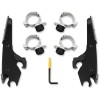 Set de montare TRIGGER-LOCK BATWING-FAIRING negru MEMPHIS SHADES MEB2027