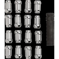 Piulițe cu fante LUGNT 10MM CHR 16PK MOOSE RACING SPMO3808L4