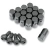 Piulițe pentru roți 10MM negre set de 16 MOOSE RACING SP300MO208B