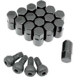 Piulițe pentru jante 3/8 negre pachet de 16 MOOSE RACING SP300MO201B Piulițe pentru jante 3/8 negre pachet de 16 MOOSE RACING SP300MO201B
