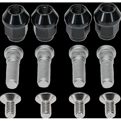 Set de șuruburi și piulițe pentru roți MOOSE MOOSE RACING 85-1144