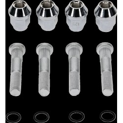 Set de șuruburi și piulițe pentru roți MOOSE MOOSE RACING 85-1145