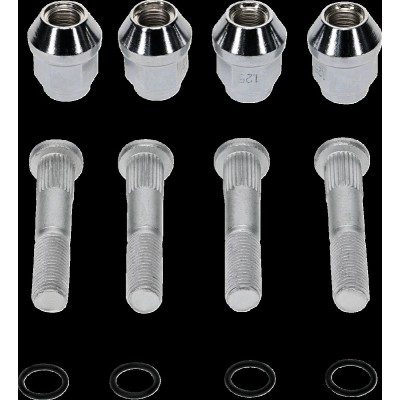 Set de șuruburi și piulițe pentru roți MOOSE MOOSE RACING 85-1145