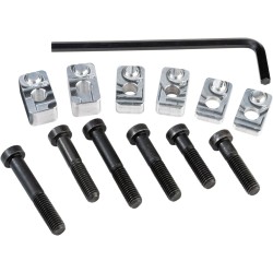 Set pentru ridicarea ghidonului negru/crom MOOSE RACING 23-002 Set pentru ridicarea ghidonului negru/crom MOOSE RACING 23-002